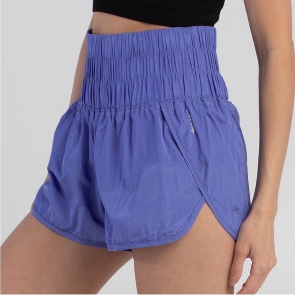 FP Movement The Way Home Shorts in Periwinkle Purple - Fully Lined - Picture 3 of 8